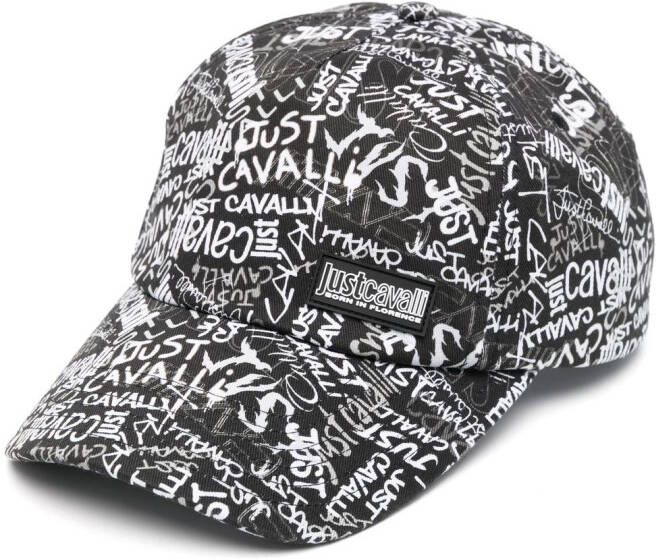 Just Cavalli Pet met logoprint Zwart