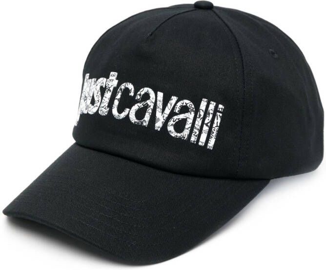 Just Cavalli Pet met logoprint Zwart