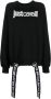 Just Cavalli Sweater met logoprint Zwart - Thumbnail 1