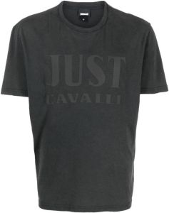 Just Cavalli T-shirt met logo Grijs