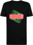 Just Cavalli T-shirt met logo-reliëf Zwart - Thumbnail 1