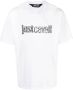 Just Cavalli T-shirt met logoprint Wit - Thumbnail 1