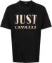 Just Cavalli T-shirt met logoprint Zwart - Thumbnail 1