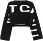 Just Cavalli Trui met intarsia logo Zwart - Thumbnail 1