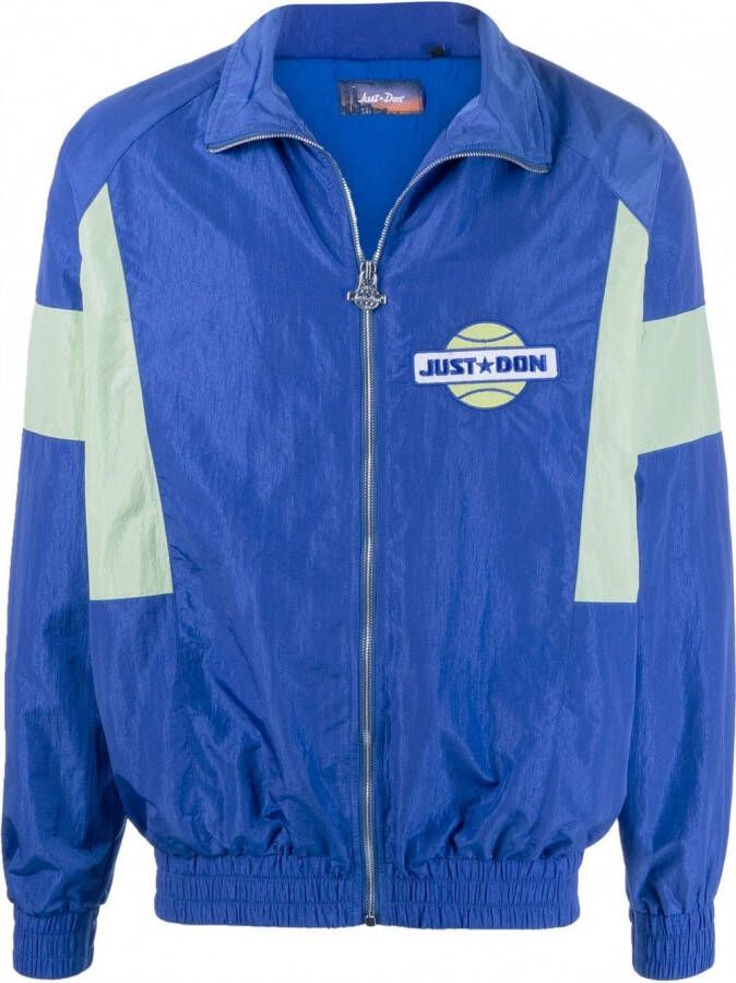 Just Don Bomberjack met vlakken Blauw