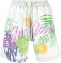 Just Don Shorts met logoprint Blauw - Thumbnail 1