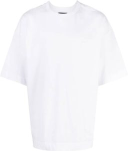 Juun.J T-shirt met print Wit