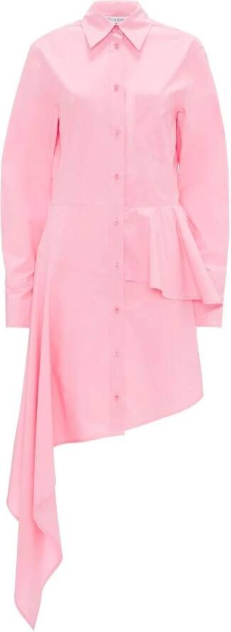 JW Anderson Asymmetrische jurk Roze