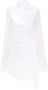 JW Anderson Asymmetrische jurk Wit - Thumbnail 1