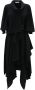 JW Anderson Asymmetrische jurk Zwart - Thumbnail 1