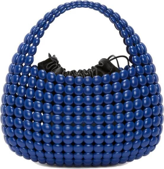 JW Anderson Bubble Basket tas met handgreep Blauw