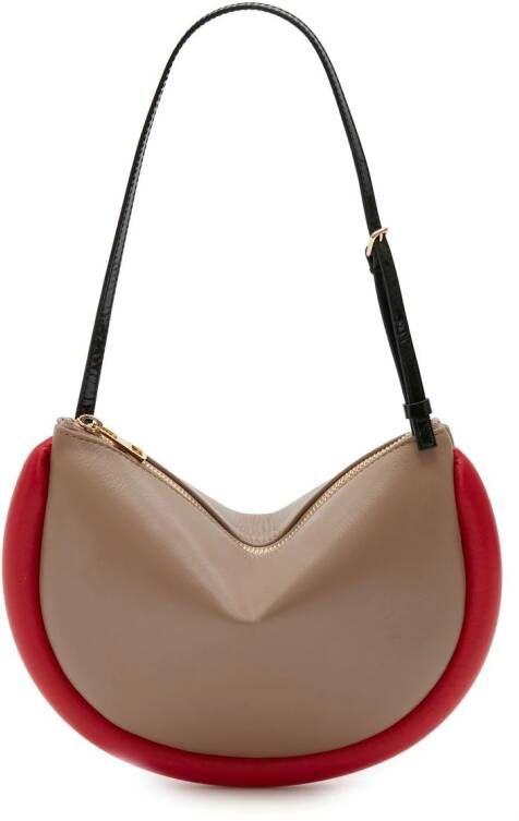 JW Anderson Bumper-Moon schoudertas Beige