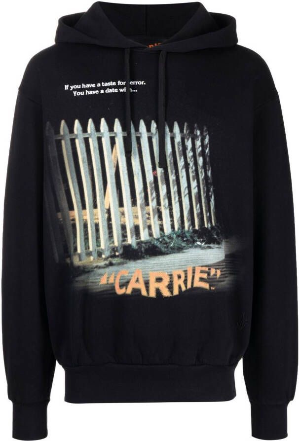 JW Anderson Hoodie met print Zwart