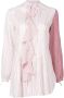 JW Anderson contrast sleeve shirt Roze - Thumbnail 1