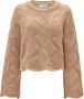 JW Anderson Cropped trui Beige - Thumbnail 1