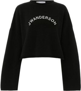 JW Anderson Cropped trui Zwart