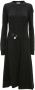 JW Anderson Gebreide jurk Zwart - Thumbnail 1