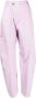 JW Anderson Gedraaide broek Paars - Thumbnail 1