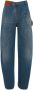 JW Anderson Jeans met wijde pijpen Blauw - Thumbnail 1