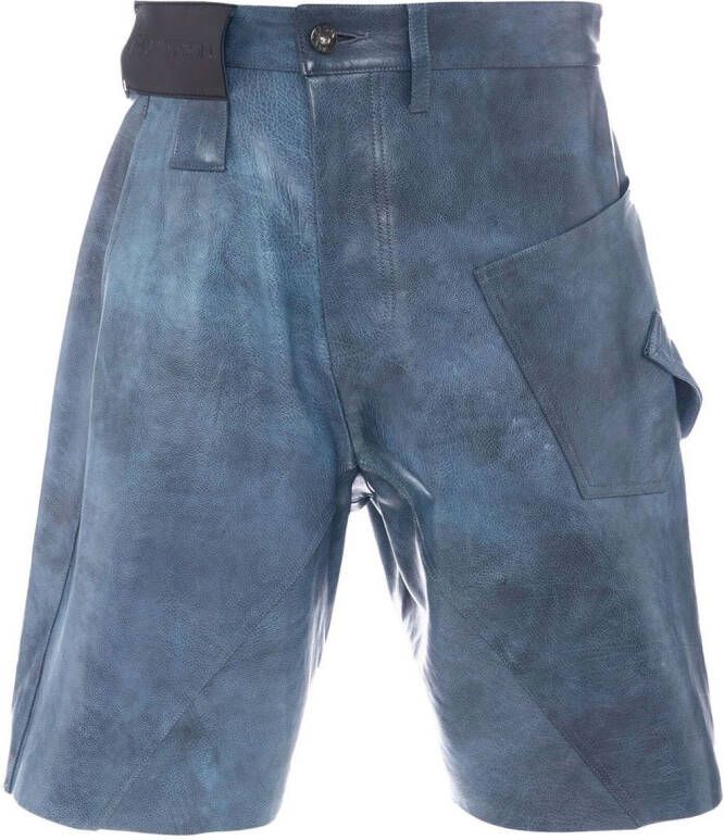 JW Anderson Leren shorts Grijs