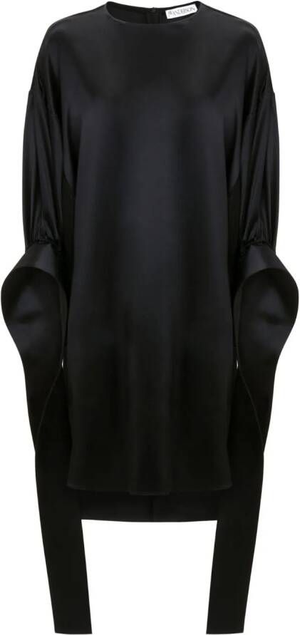 JW Anderson Mini-jurk met pofmouwen Zwart
