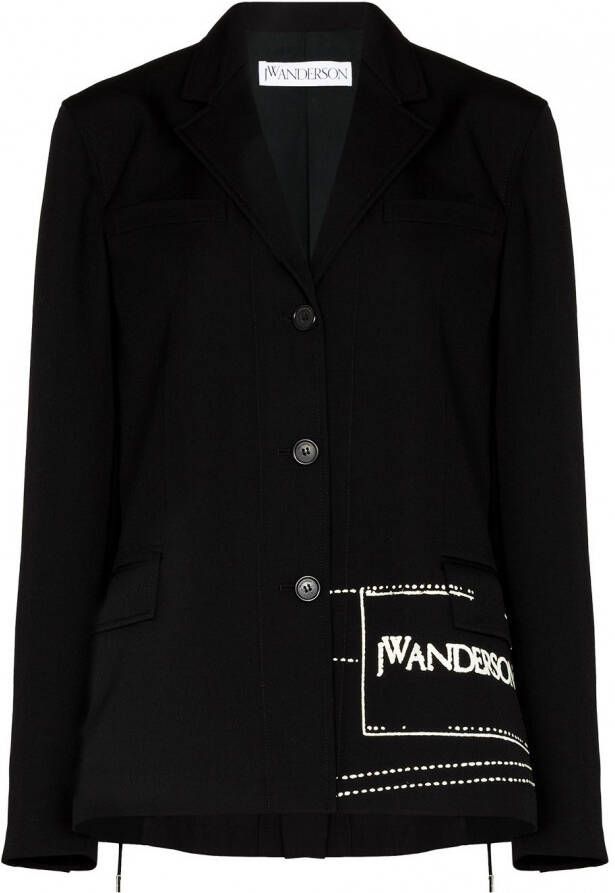 JW Anderson Oversized blazer Zwart