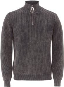 JW Anderson Ribgebreide sweater Grijs