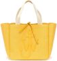 JW Anderson Shopper met logo Geel - Thumbnail 1