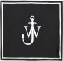 JW Anderson Sjaal met logoprint Zwart - Thumbnail 1