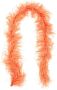 JW Anderson Sjaal met veren Oranje - Thumbnail 1