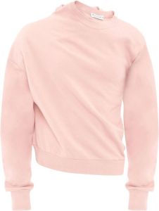 JW Anderson Sweater met dubbele hals Roze