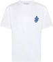 JW Anderson T-shirt met logopatch Wit - Thumbnail 1