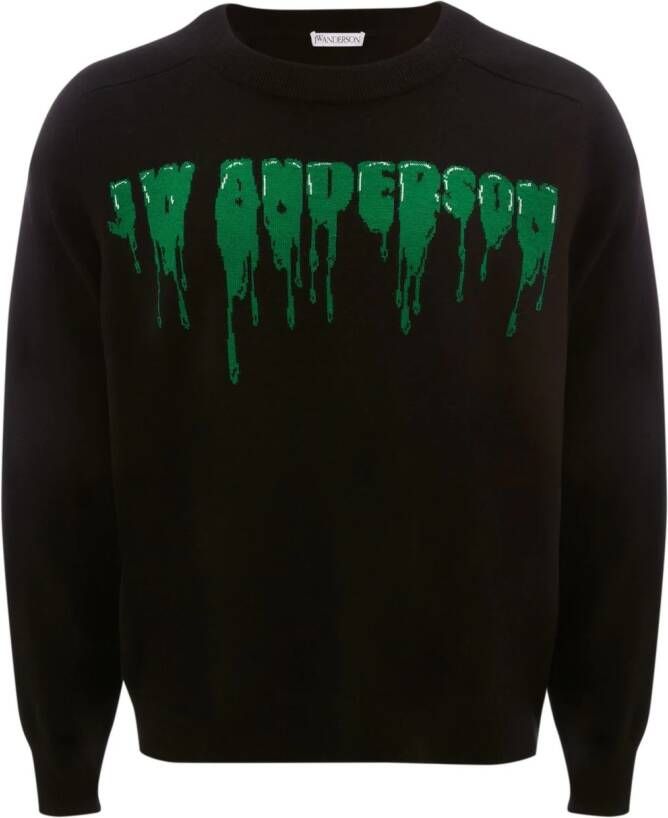 JW Anderson Trui met logo Zwart
