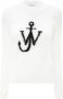 JW Anderson Trui met textuur Wit - Thumbnail 1