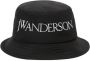 JW Anderson Vissershoed met geborduurd logo Zwart - Thumbnail 1