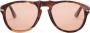 JW Anderson x Persol zonnebril met piloten montuur Roze - Thumbnail 1