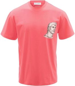 JW Anderson x Tom of Finland T-shirt Roze