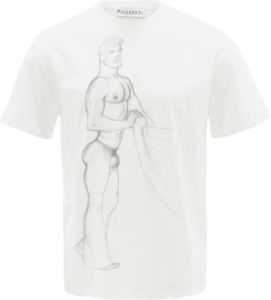 JW Anderson x Tom of Finland T-shirt Wit