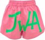 JW Anderson Zwembroek met logoprint Roze - Thumbnail 1