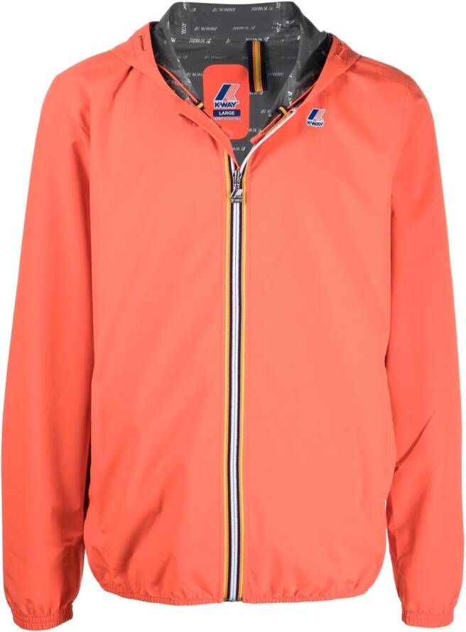 K-Way Jack met capuchon Oranje