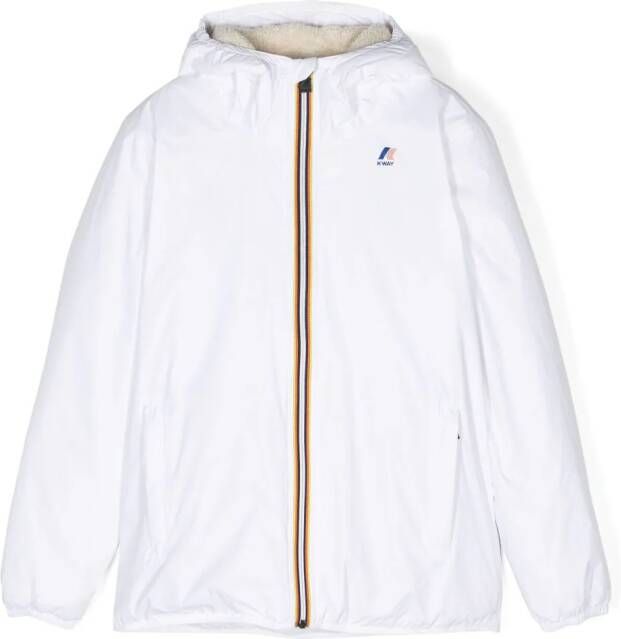 K Way Kids Jack met capuchon Beige