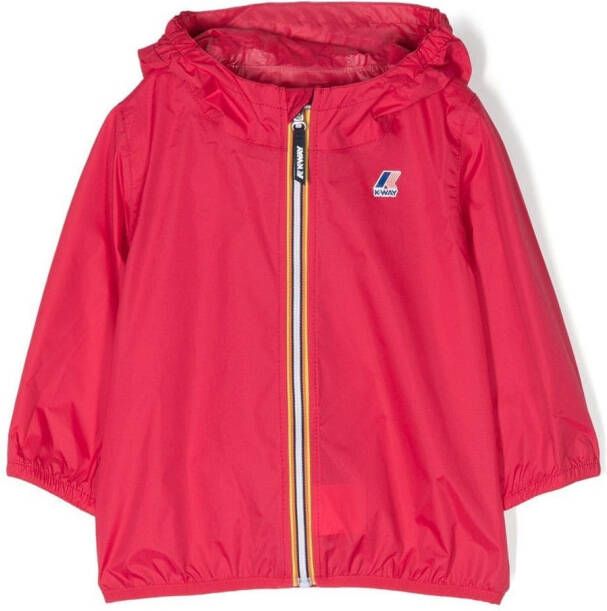 K Way Kids Jack met capuchon Rood