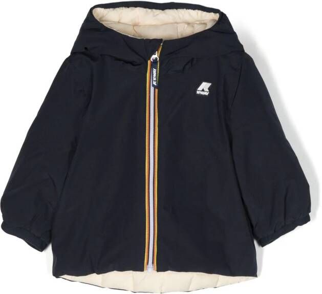 K Way Kids Jack met logopatch Blauw