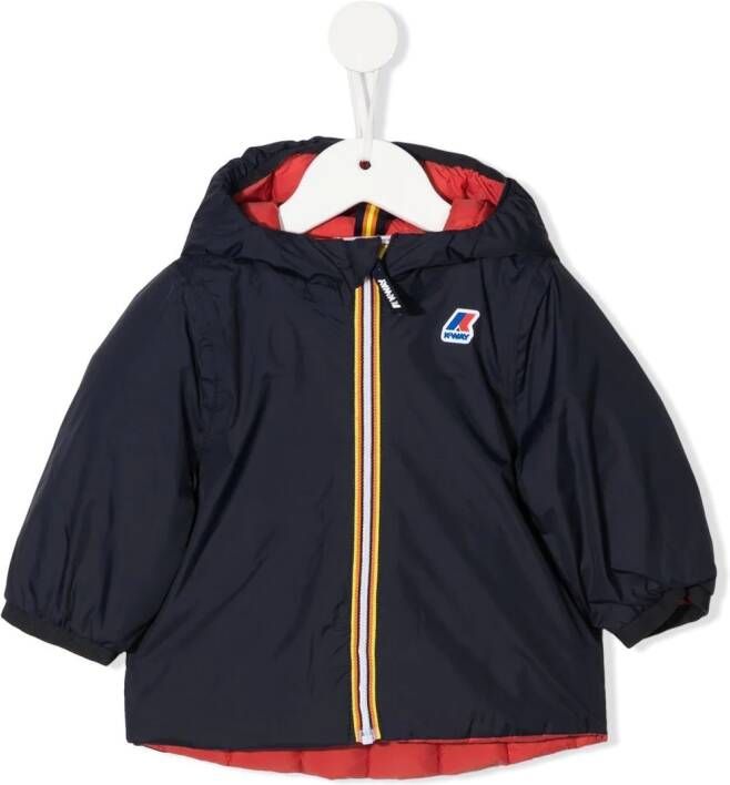 K Way Kids Jack met logopatch Blauw