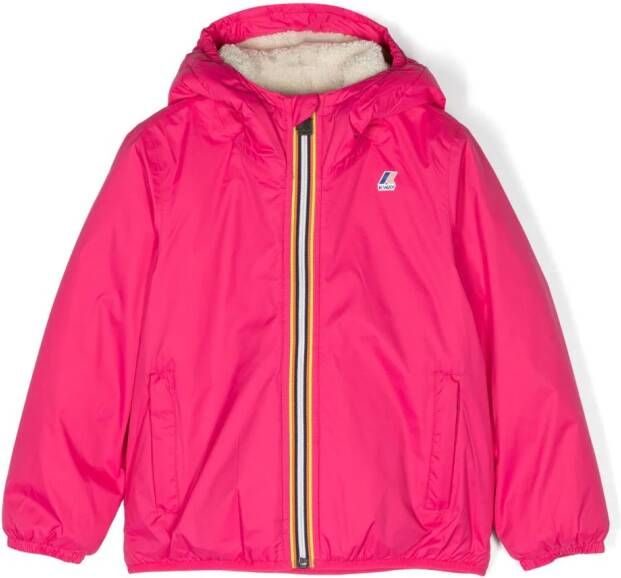 K Way Kids Jack met logopatch Roze