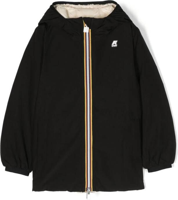 K Way Kids Jack met logopatch Zwart