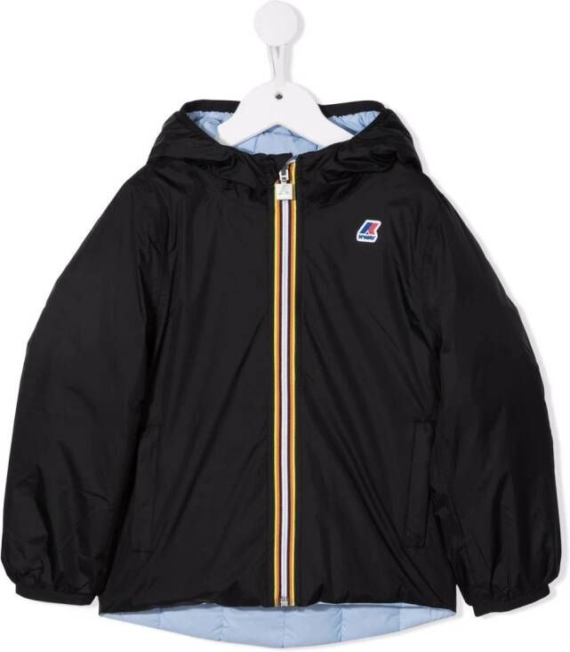 K Way Kids Jack met logopatch Zwart