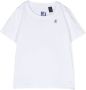 K Way Kids T-shirt met logopatch Wit - Thumbnail 1