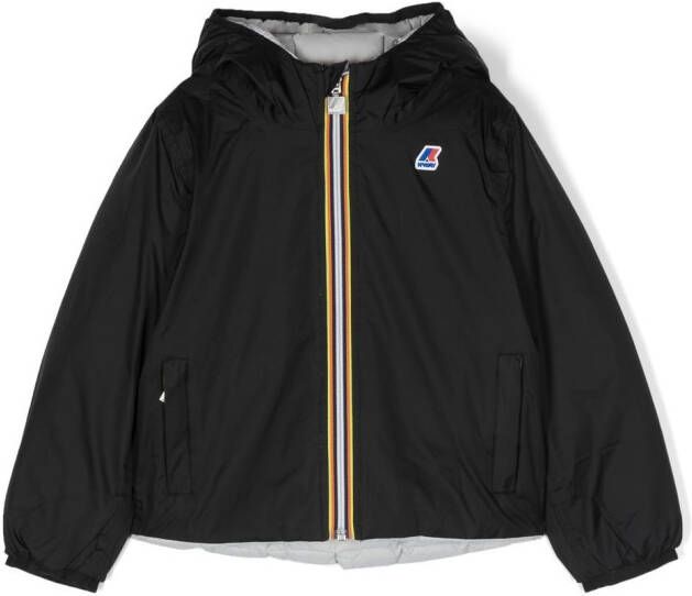 K Way Kids Jack met logopatch Zwart