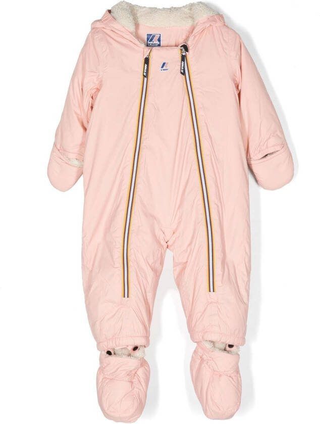 K Way Kids Sneeuwpak met capuchon Roze